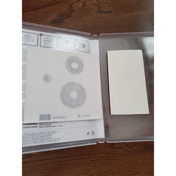 Stampin Up - SPIRAL SPINS - Circle Designs - Picture 2 of 3